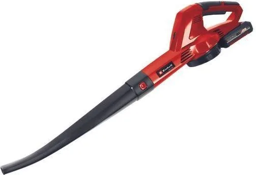Einhell GC-CL 18 LI E KIT Power X-Change Soffiatore per Foglie a Batteria 18 V 210 km-h 105 m³-h colore Nero Rosso