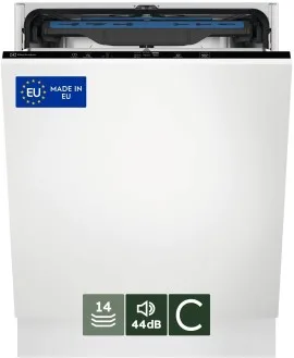 Electrolux EEA28400L Lavastoviglie da Incasso 14 Coperti Classe C 60 cm (Nero)