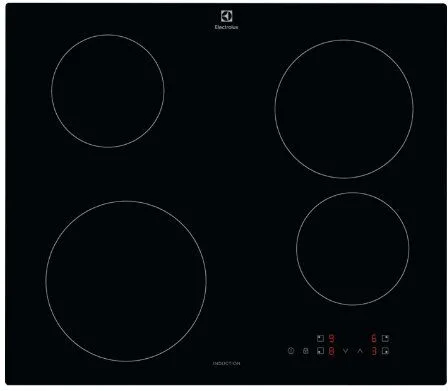Electrolux KIB60424CK Piano Cottura a Induzione 4 Fuochi 59 cm (Nero)