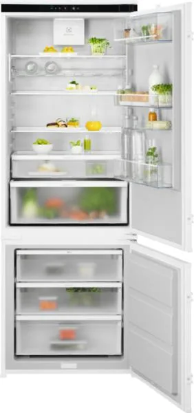 Electrolux KNR7TE75S Frigorifero da Incasso 376 Litri Total No Frost Classe E (Verde)