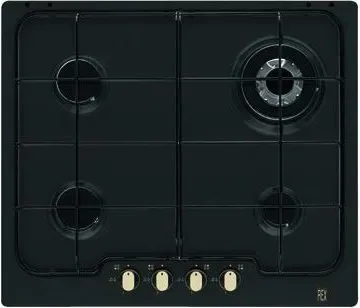 Electrolux PN640RUV Piano Cottura a Gas 4 Fuochi 60 cm (Nero)