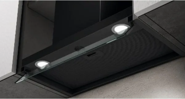 Elica Boxin LX/BL MAT/A/60 Cappa Aspirante 60 cm Classe A (Nero)