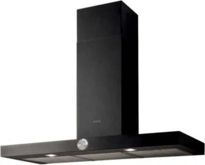 Elica Lol BL/A/90 Cappa Aspirante a Parete 90 cm 500 m³/h (Nero)