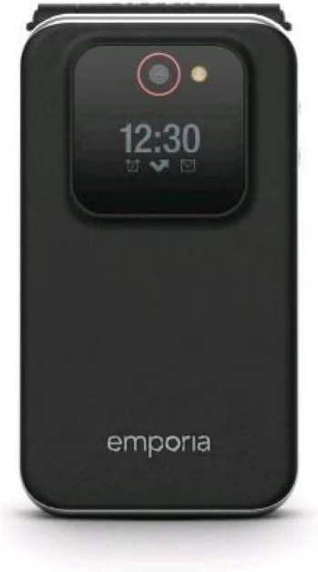 Emporia joy v228 v3 senior phone 2g 2.8 clamshell usb-c fotocamera italia black