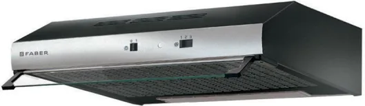 Faber TCH04SS16A741 TCH04 Cappa Sottopensile 60 cm 305 m³-h Classe C 72 dB Slider LED colore Nero Inox
