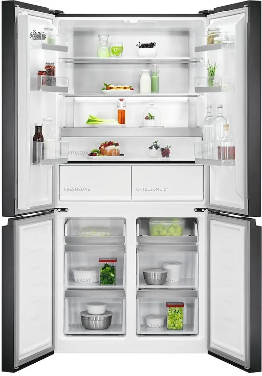 AEG RMB952D6VB Frigorifero Americano 522 Litri No Frost Classe D (Inox - Nero)