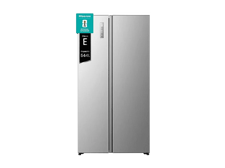Hisense RS3P558NEIE Frigorifero Americano 544 Litri Total No Frost Classe E (Acciaio Inox)