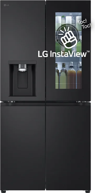 LG GMG860EPBE Frigorifero Americano 508 Litri Total No Frost Classe E (Nero)