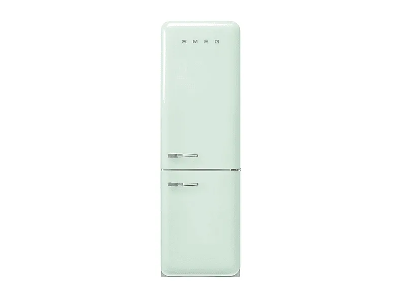 FRIGORIFERO COMBINATO SMEG FAB32RPG6, Capacità netta totale 331 l, Rumorosità: 35 dB(A), 3 ripiani, Dimensioni: L 60,1 cm A 196,8 P 72,8 cm, Green, Classe C