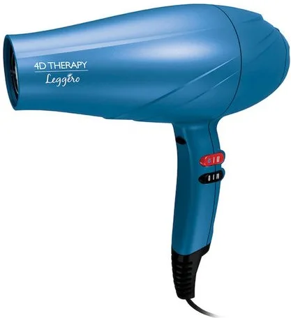 Ga.Ma GH2003 Leggero 4D Therapy Asciugacapelli 2400 W (Blu)