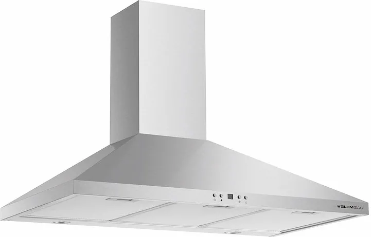 Glem Gas GHP664IX Cappa Aspirante a Parete (Inox)