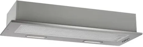 Glem Gas GHF527SI Cappa Aspirante Sottopensile 50 cm 260 m³/h (Argento)