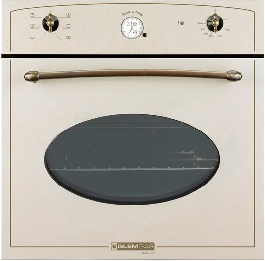 Glem Gas GFT64SA-S3 Forno da Incasso 64 Litri 2650 W Classe A (Sabbia)