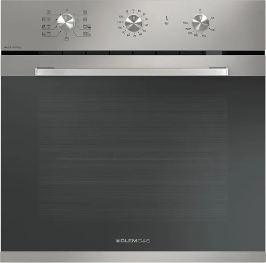 Glem Gas GFX92IX-S6AF Forno da Incasso 64 Litri 2870 W (Acciaio Inox)