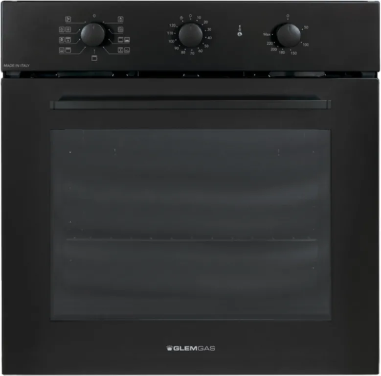 Glem Gas GFX92NC-S6 Forno da Incasso 64 Litri 2870 W (Nero)