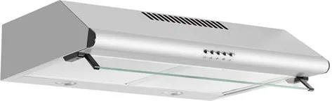 Glem Gas GHC640IX Cappa Aspirante da Incasso 60 cm 345 m³/h (Acciaio Inox)