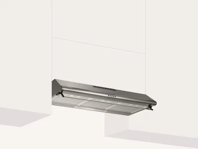 Glem Gas GHC831IX Cappa Aspirante a Parete 230 m³/h (Acciaio Inox)