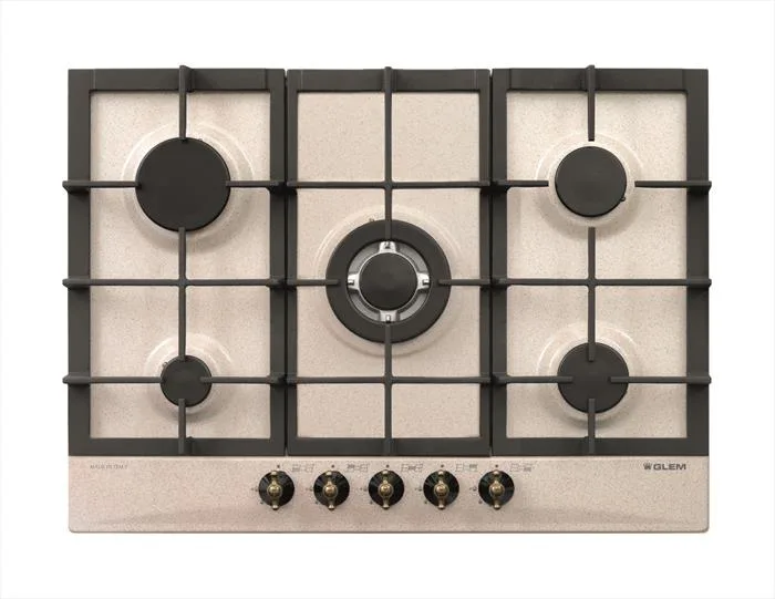 Glem Gas GT755HSA Piano Cottura a Gas 70 cm (Sabbia)