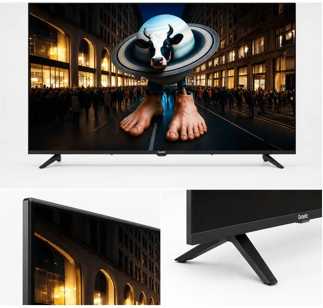 Graetz GR43L1570 Smart TV LED 43'' Full HD HDR10 WebOS Wi-Fi Bluetooth DVB-T2-S2