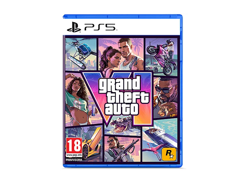GTA VI - Grand Theft Auto GIOCO PlayStation 5