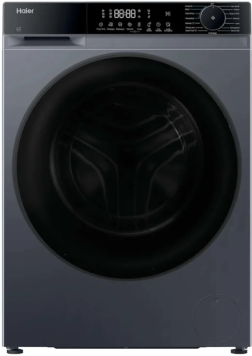 Haier HWD80BP14357GTIT Lavasciuga 8/5 KG 1400 Giri/min Classe A (Antracite)
