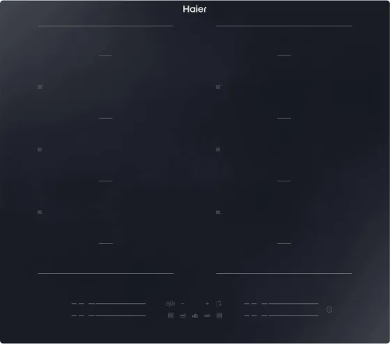 Haier HA2MTSJ68MC Piano Cottura a Induzione 4 Fuochi 59 cm (Nero)