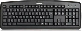 Hamlet XKKITA2 Tastiera USB Italiano (Nero)