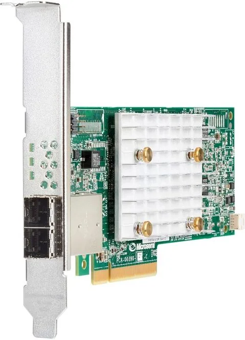 Hewlett Packard Enterprise 804405-B21 SmartArray P408e-p SR Gen10 Controller RAID SAS PCI Express 3.0 12 Gbit-s con 4 GB Flash-Backed Write Cache colore Nero