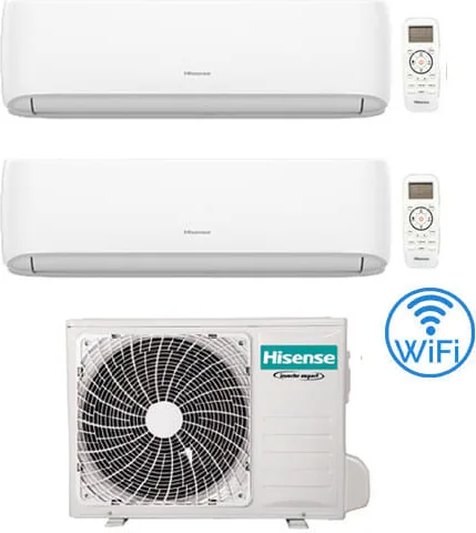 Hisense 2AMW42U4RGC Climatizzatore 12000 BTU Inverter (Bianco)