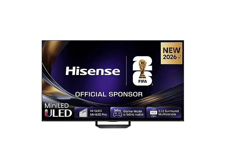 Hisense 65U7S Pro 4K Ultra HD Smart TV 65" Wi-Fi (Grigio)