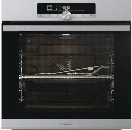 Hisense BI350XPZ Forno da incasso Multifunzione 77 L Classe A+ Pirolitico Pizza Pro 350°C 23 Funzioni (60x60x56 cm) colore Inox