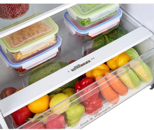 Hisense RT488N4DC2 Frigorifero Doppia Porta 381 Litri Total No Frost Classe E (Inox)