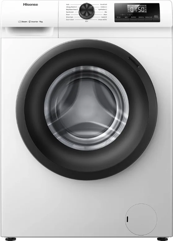Hisense WF1Q9041BW Lavatrice Carica Frontale 9 KG 1400 Giri/min Classe A (Bianco)
