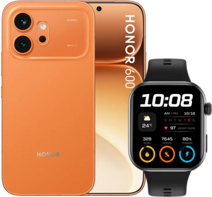 Honor HOR6005G8512O+W smartphone 16,7 cm (6.57") Doppia SIM Android 16.0 5G USB tipo-C 8 GB 512 GB 6400 mAh Arancione