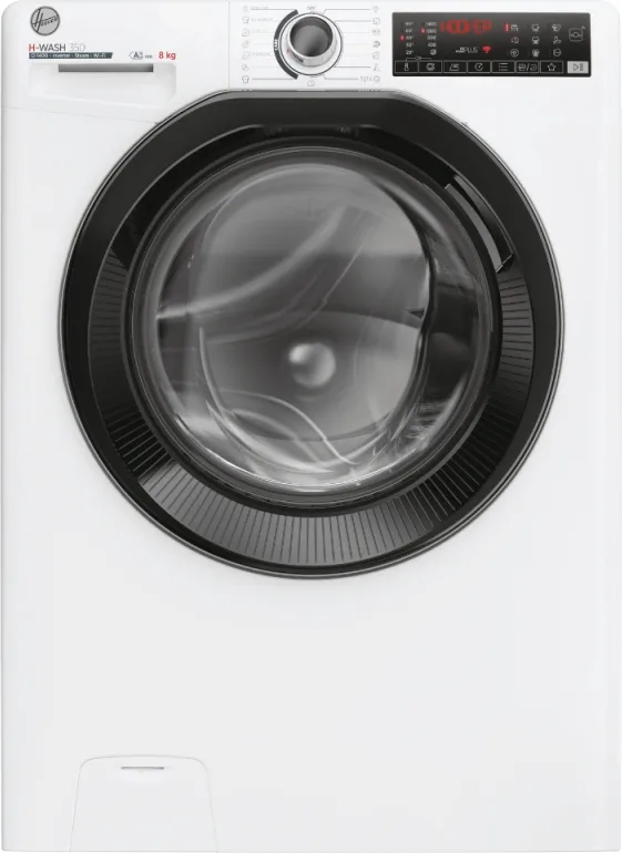 Hoover H3WPS486TMB6-S Lavatrice Carica Frontale 8 KG 1400 Giri/min Classe A (Bianco)
