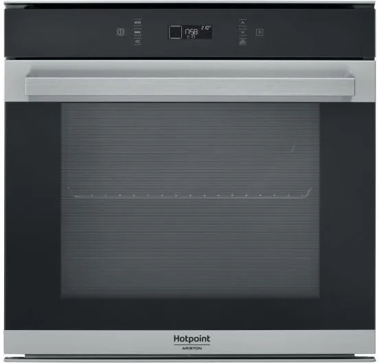 Hotpoint FI7 871 SH IX HA Forno da incasso elettrico 73 L Classe A+ Touch Control Soft Closing Diamond Clean (59.5x53.8x59.5 cm) colore Nero Argento