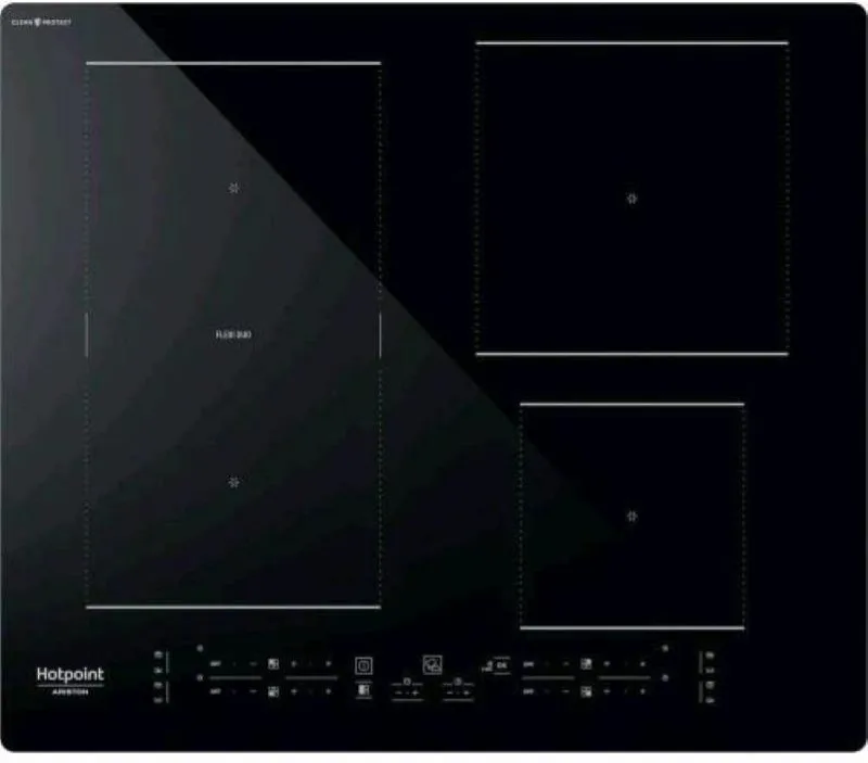 Hotpoint Ariston Hb 4860C Cpne Piano Cottura a Induzione 4 Fuochi 59 cm (Nero)