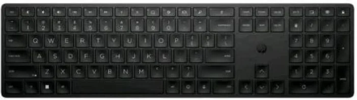 HP 4R177AA HP 455 Tastiera Wireless Programmabile Full-size con 20 Tasti Programmabili Batteria Fino a 20 Mesi colore Nero