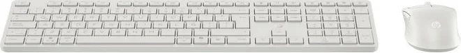 HP BE1M5AA 490C Kit Tastiera + Mouse Bluetooth (Bianco)