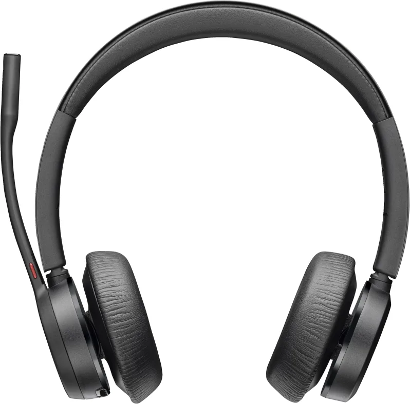 HP Poly Cuffie Poly Voyager 4320 USB-C certificate per Microsoft Teams + dongle BT700