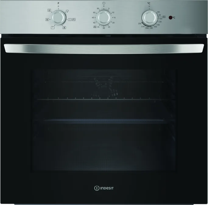 Indesit Io 2350H X Forno da Incasso 66 Litri Classe A (Nero - Acciaio Inox)