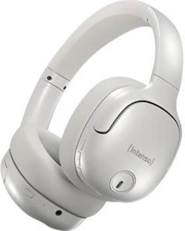 Intenso O400HA Cuffie per Musica Wireless (Bianco)