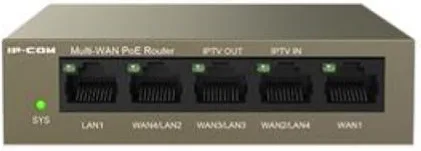 Ip-Com 5 Port Cloud Managed POE Router / Ap Controller Max 4 WAN M20-POE