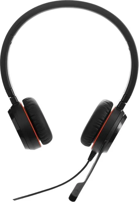 Jabra 14401-21 Evolve 30 Ii Cuffie Auricolari per Ufficio Cablate (Nero)