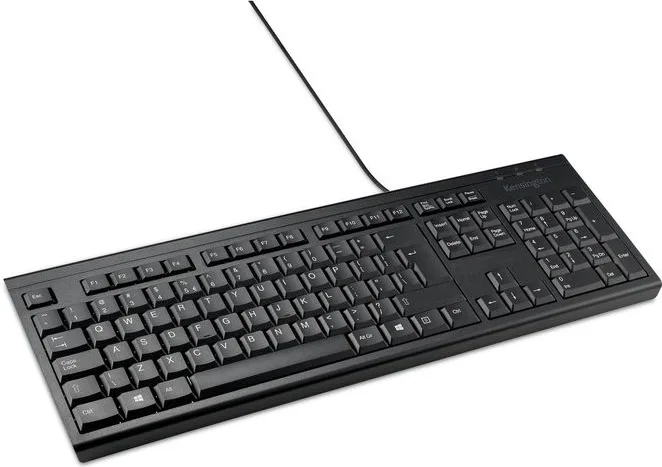 Kensington KB100 Eq Tastiera Ufficio USB QWERTY Italiano (Nero)