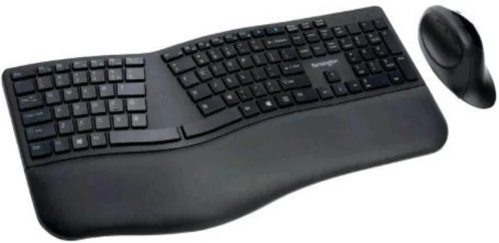 Kensington K75406IT Pro Fit Ergo Kit Tastiera + Mouse Bluetooth QWERTY Italiano (Nero)