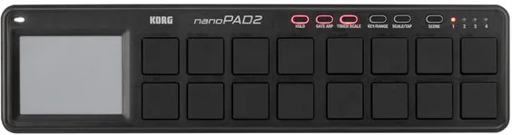 Korg nanoPAD2-BK Controller 16 pad ideale x registrare e suonare parti ritmiche