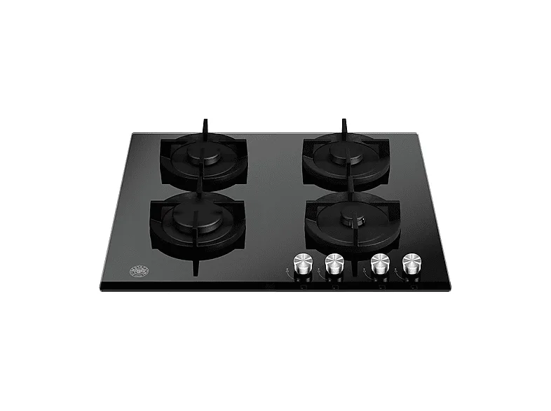 La Germania P604LAGGN Piano Cottura a Gas 4 Fuochi 60,5 cm (Nero)