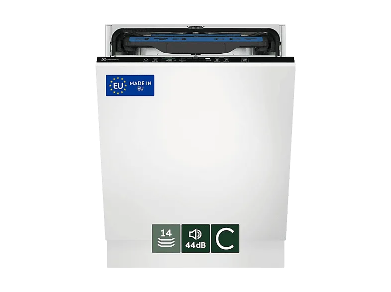 Electrolux EES48400L Lavastoviglie da Incasso 14 Coperti Classe C 59,6 cm (Grigio)