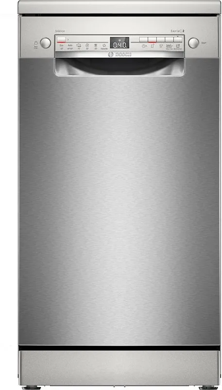Bosch SPS2HKI58E Lavastoviglie Libera Installazione 10 Coperti Classe E 45 cm (Acciaio Inox)